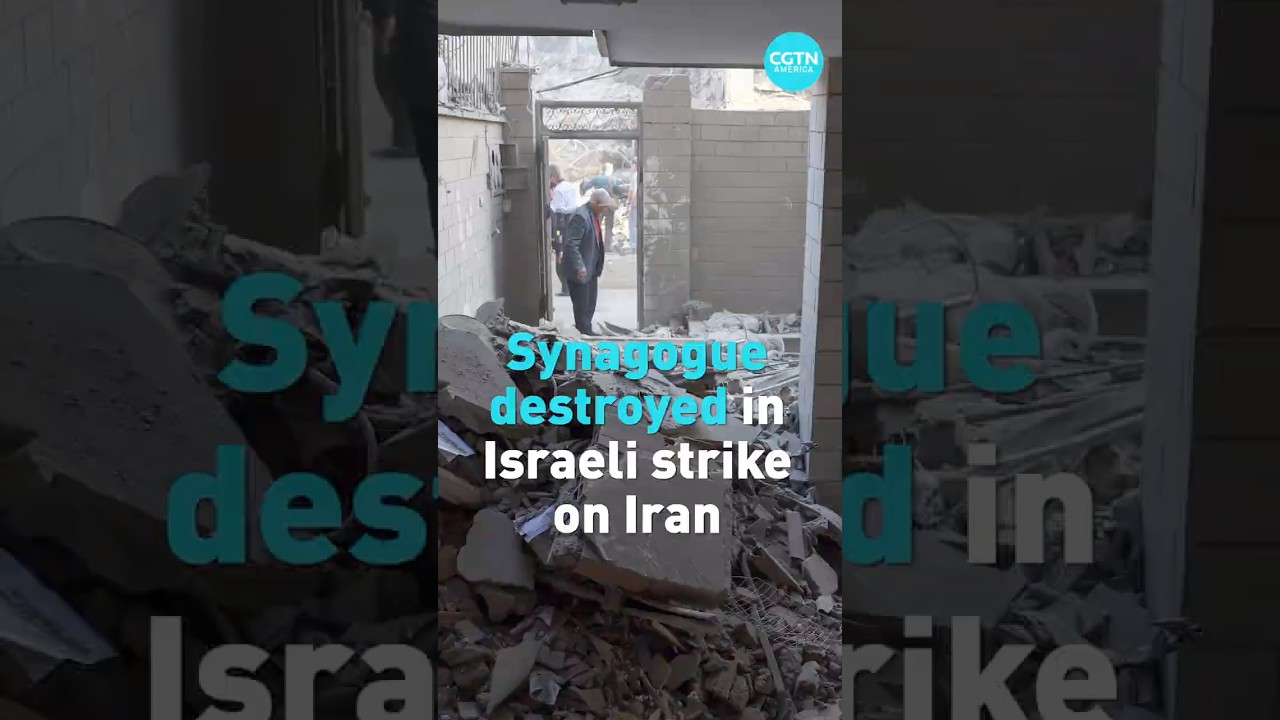 Synagogue destroyed in Israeli strike on Iran