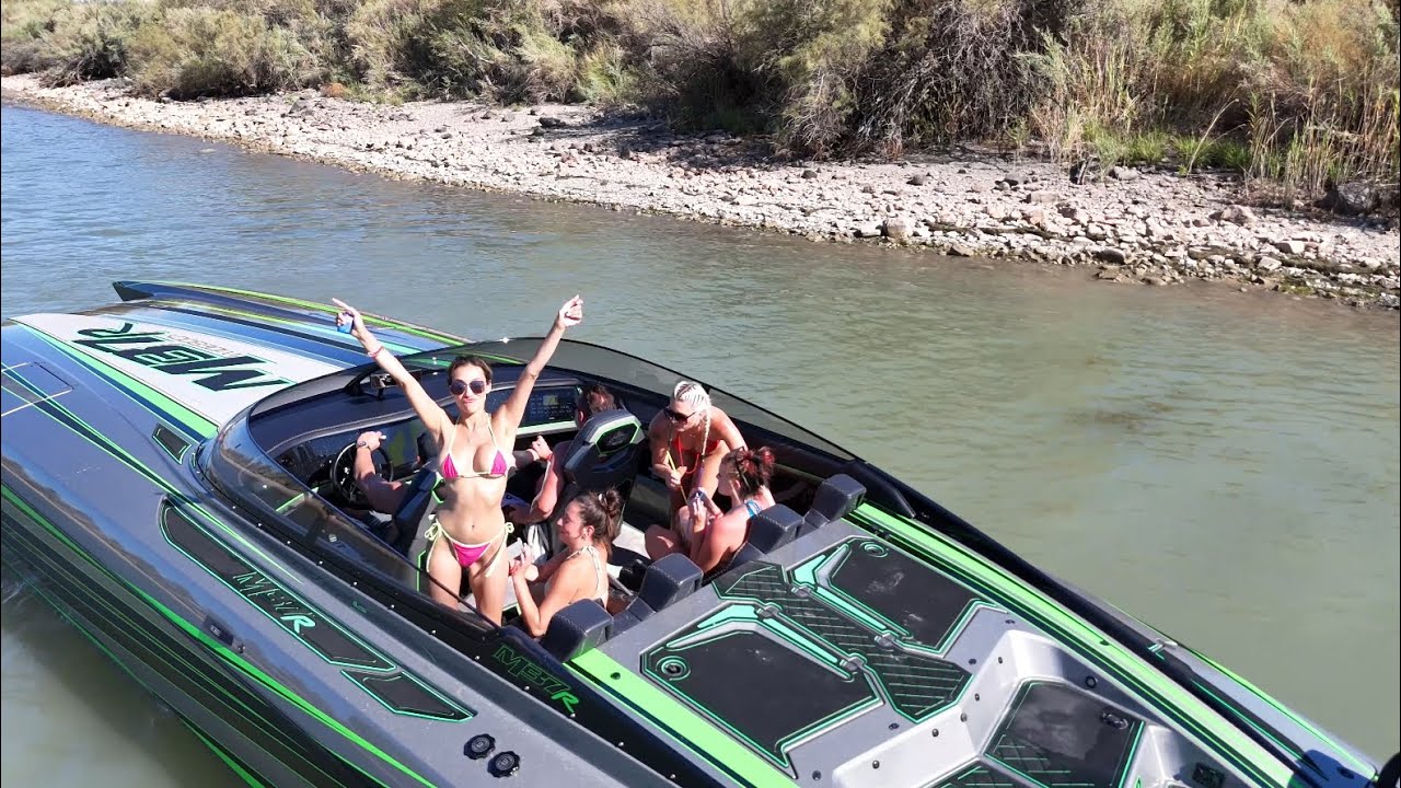 Lake Havasu Pirate Cove DCB Boats Bad A$$ party drone what a day DJI Flash  drone   