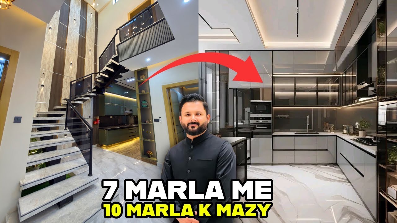 7 Marla Luxury Designer House | Mezzanine BBQ Rooftop | Safari Valley Bahria Town Rawalpindi