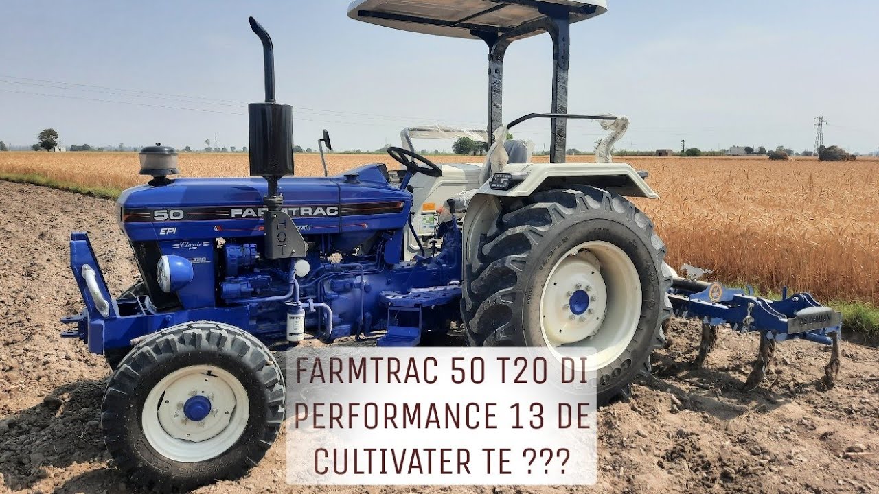 FARMTRAC 50 EPI T20 DA 13 DE CULTIVATOR TE PERFORMANCE ♥️ #trending