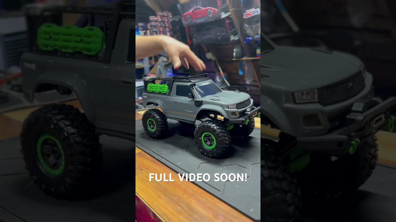 TRAXXAS TRX4 SPORT HIGH-TRAIL LAUNCH UNBOXING! #rccars #car #arrmarc #traxxas #truck #arrma #howto