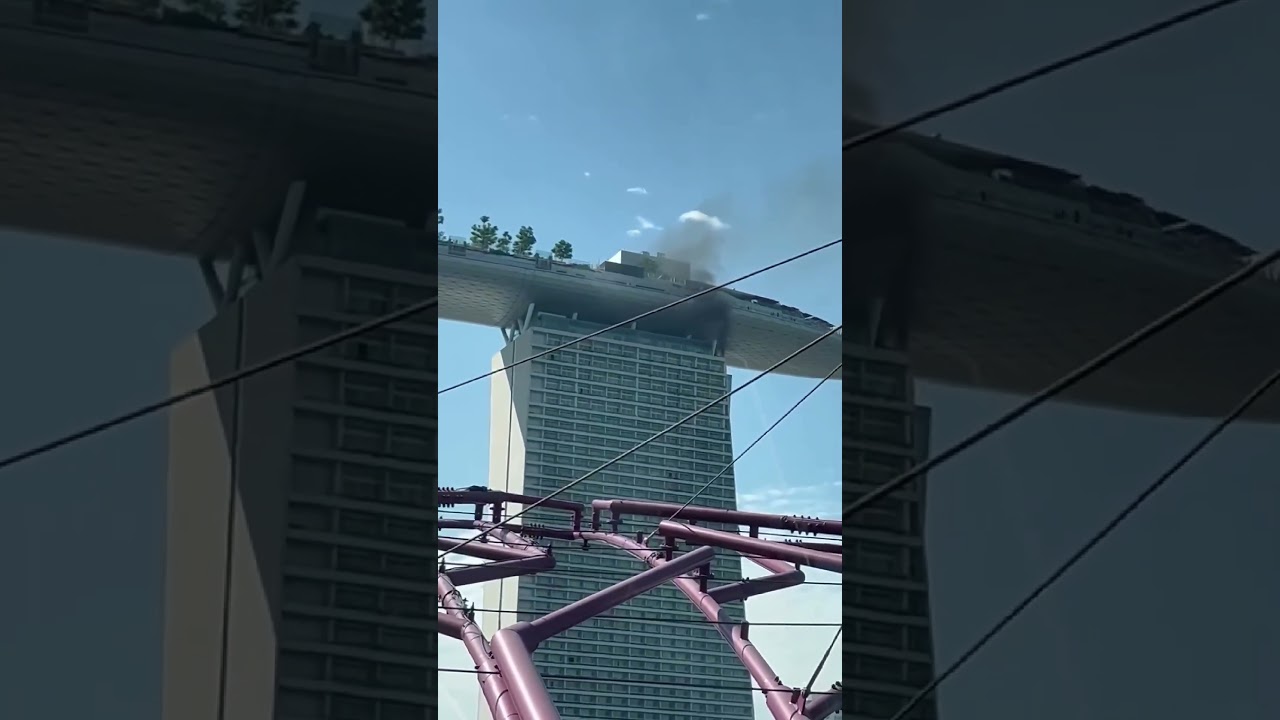 Fire at Marina Bay Sands, Singapore