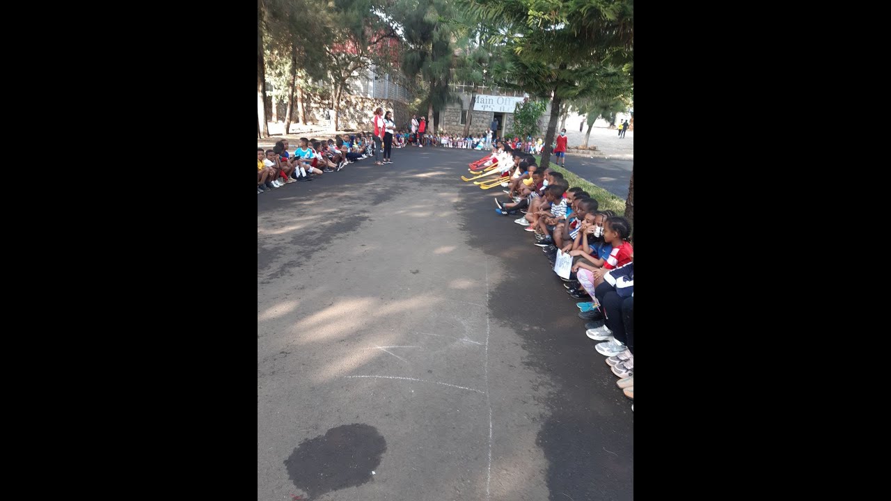 Sport day for primary children, Bahirdar Academy School, Bahirdar city