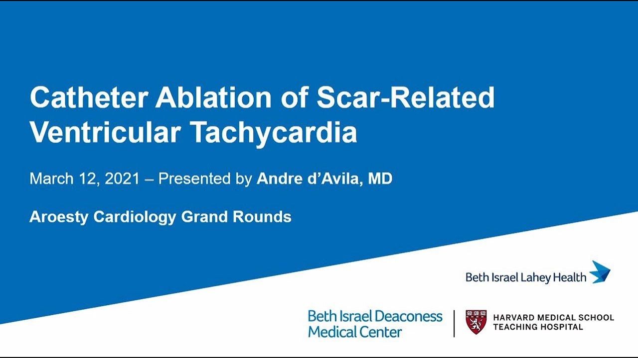 Catheter Ablation of Scar-Related Ventricular Tachycardia by Andre d'Avila, MD (BIDMC)
