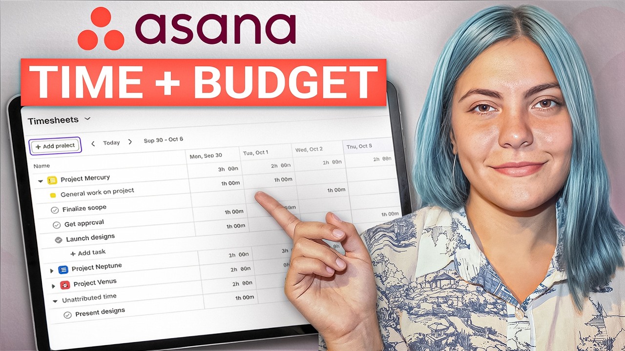 Дополнение Asana Timesheets and Budget: Полная демонстрация и настройка бюджета проекта | Учебное...