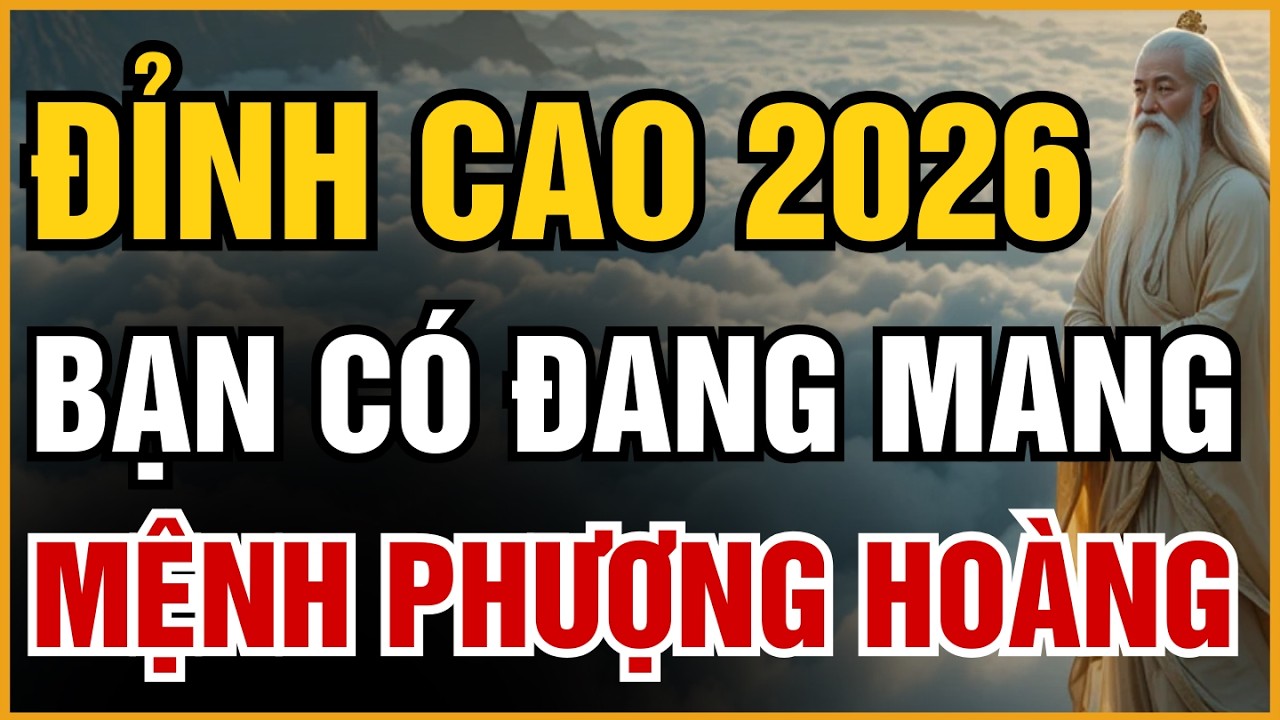 CỔ NHÂN TIẾT LỘ KIỂM TRA NGAY   BẠN CÓ ĐANG MANG MỆNH PHƯỢNG HOÀNG 2026