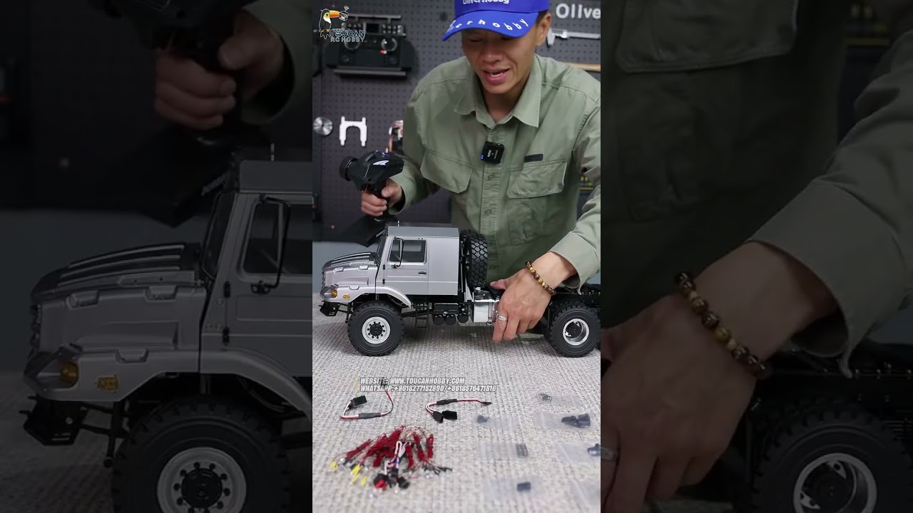 you'll definitely love this 1/14 RC off-road tractor truck, which is the king of value for money!