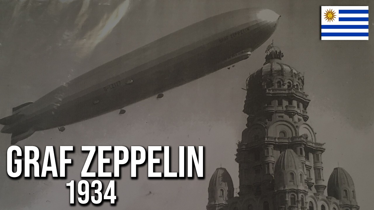 El Dia que por URUGUAY PASO el GRAF ZEPPELIN y la CIUDAD quedo SORPRENDIDA