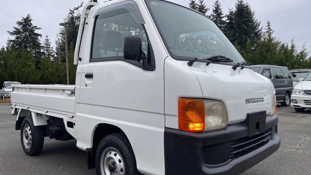 1999 Subaru Sambar Kei truck TT2, EFI,  5 speed manual transmission Extra Low gear Airbag and AC