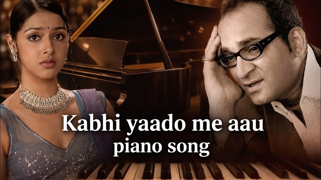 Kabhi Yaadon Mein Aao | Piano Cover | Emotional Bollywood Melody