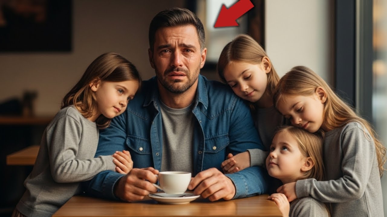 "Pretend You're Our Daddy" Said Triplet Girls to Single Dad–What He Did Next Broke Hearts Everywhere