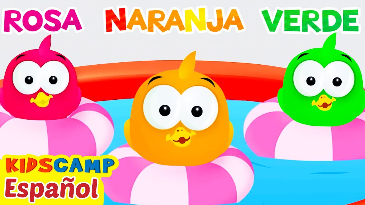 Aprende Colores 🌈 | 3 Patitos afortunados | Dibujos Animados | Video Educativo | Campo Infantil