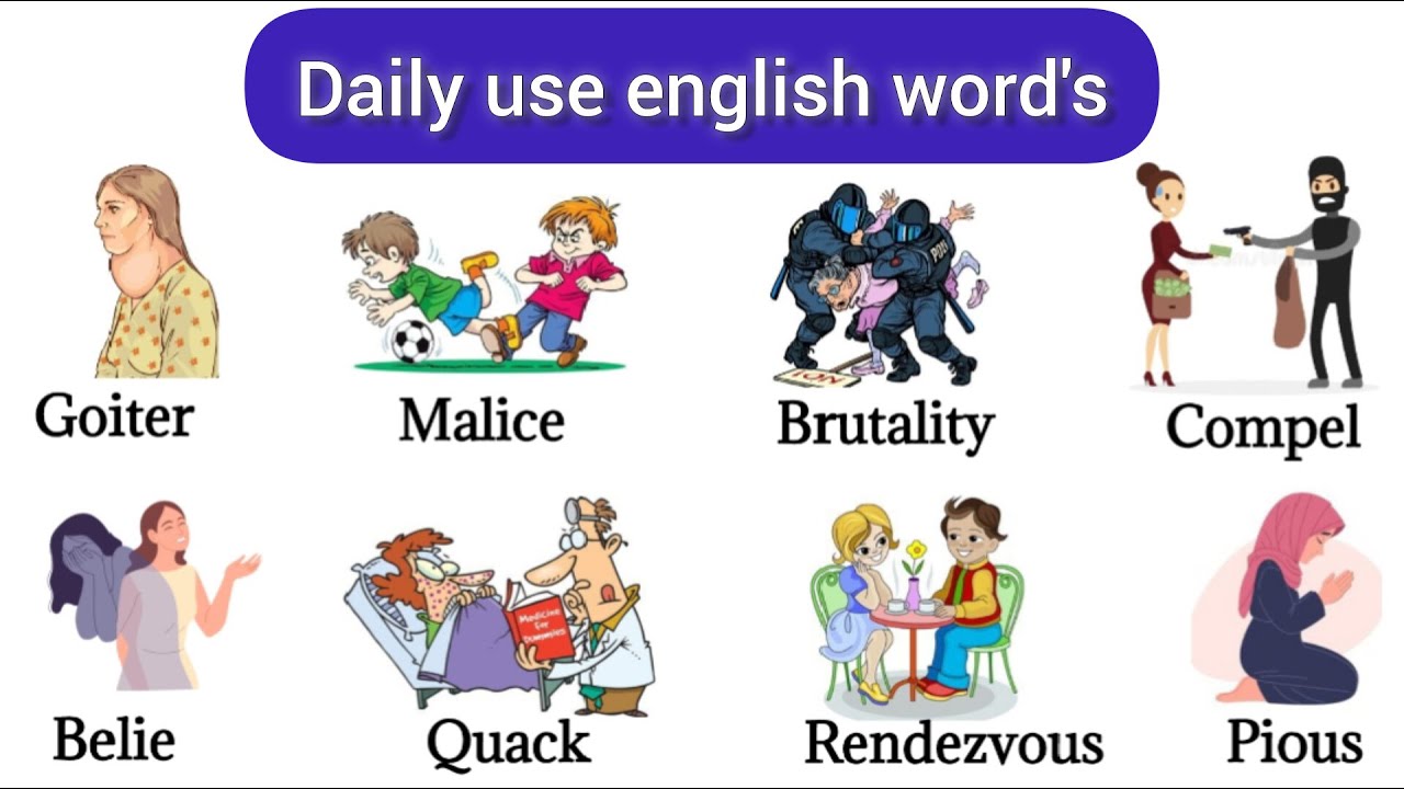 Daily Use English Words | Improve your English vocabulary | Informal adjective