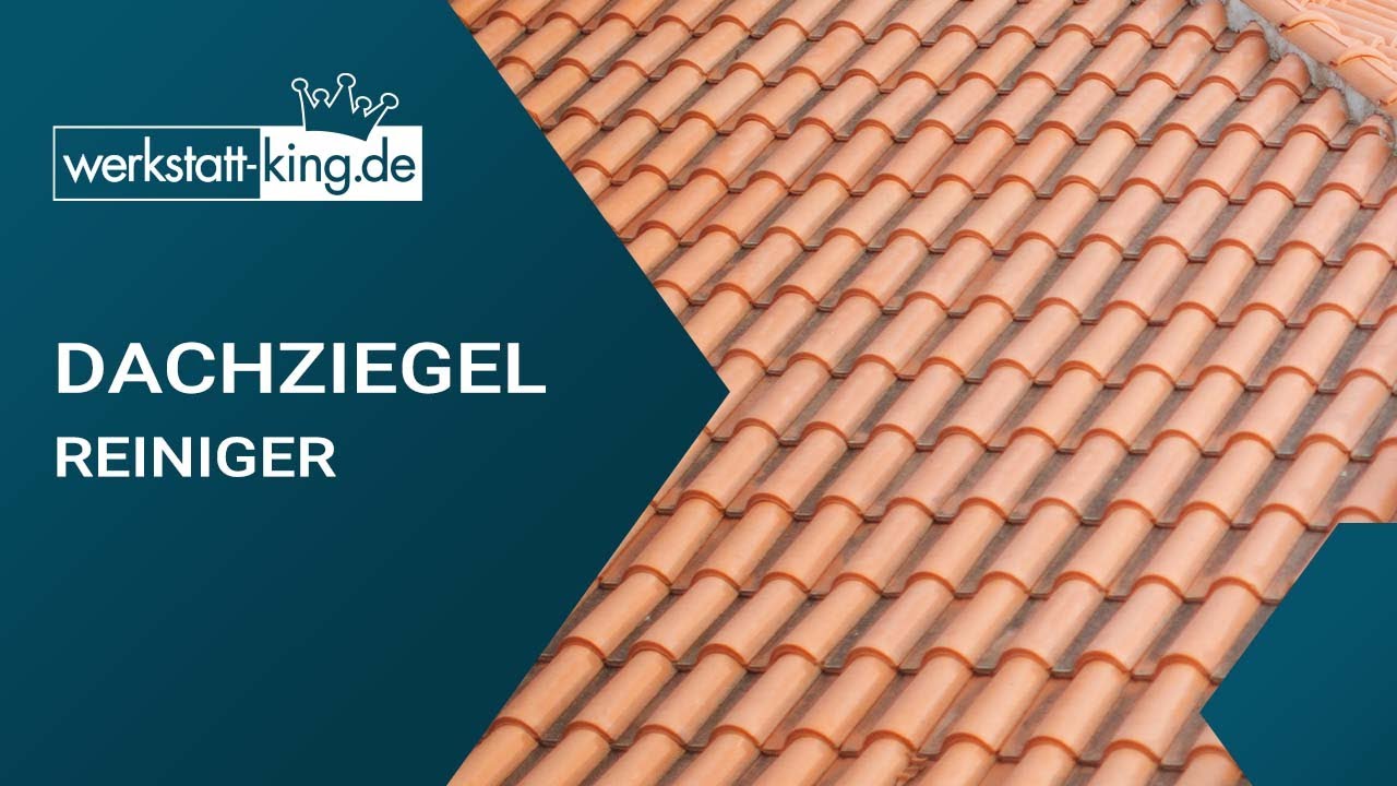 Dachziegel Reiniger - Entfernt grüne Beläge und schützt gegen Neubefall
