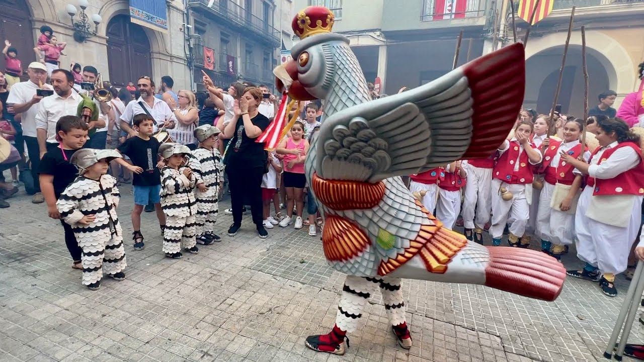 Balladetes del Tombet del Seguici Petit a la Plaça del Blat (Festa Major Sant Joan 2022)