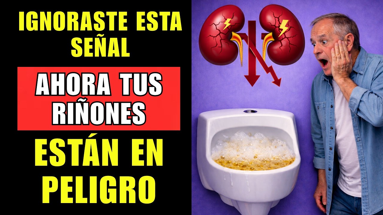 Urólogo Advierte: Si la ORINA Tiene Espuma Blanca TUS RIÑONES Están en Peligro Grave Real