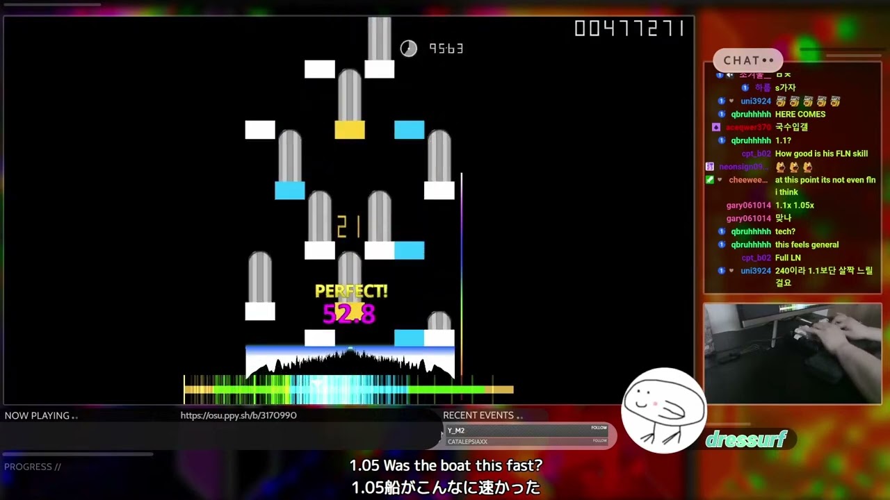 [o!mania] dressurf | LN Stellium Dan 1.05x 95.41%