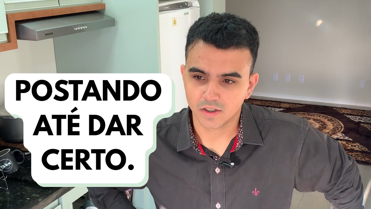 POSTANDO ATÉ MONETIZAR - Um papo sobre constância e motivação para seguir o projeto