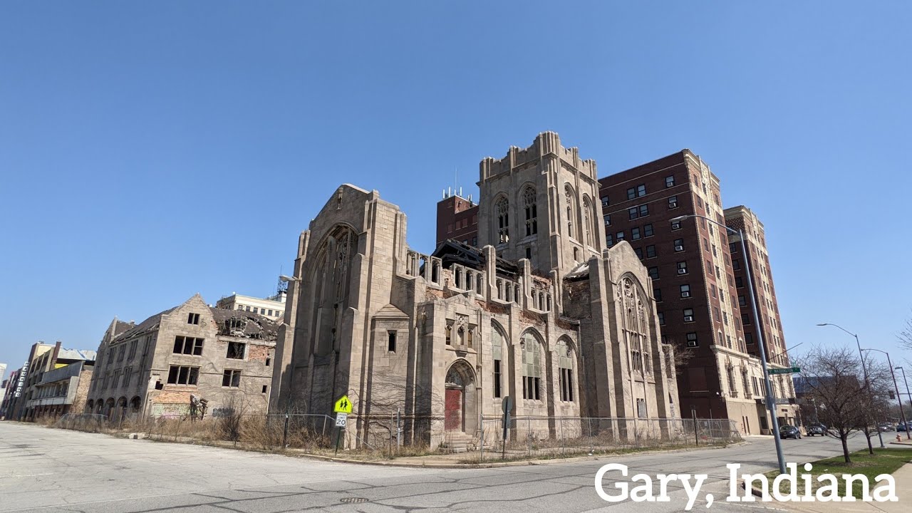 Exploring Abandoned Buildings in Gary Indiana
