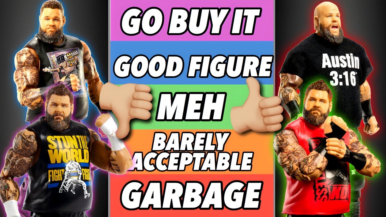 Ranking EVERY Kevin Owens Figure From WORST To BEST!
