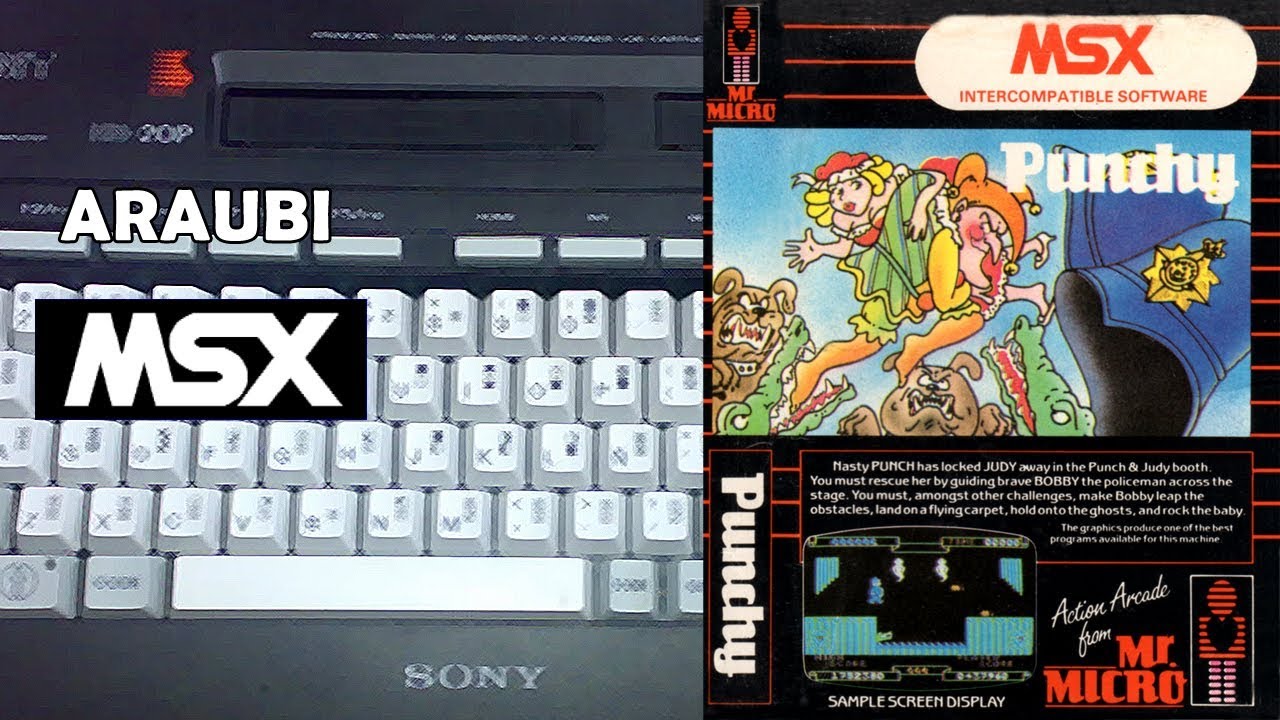 Punchy (Mr. Micro, 1984) MSX [704] Walkthrough