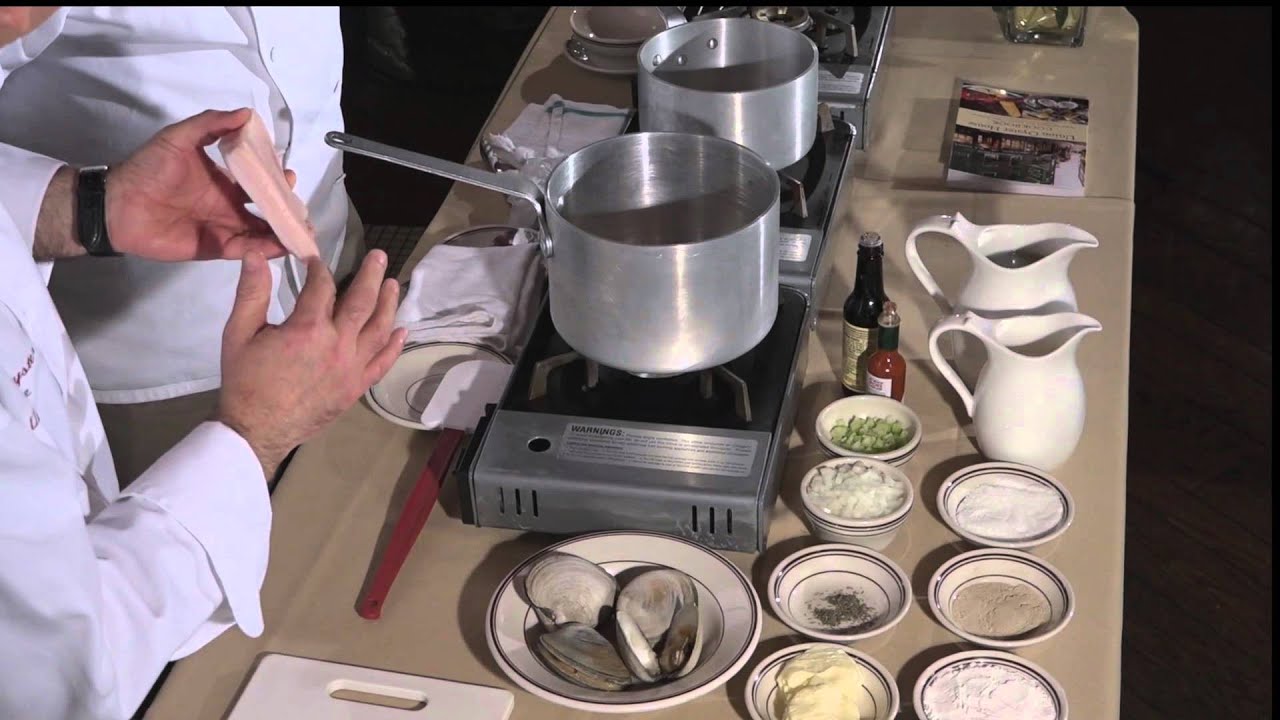 The Chefs' Table Series®: Union Oyster House Cooking Demo