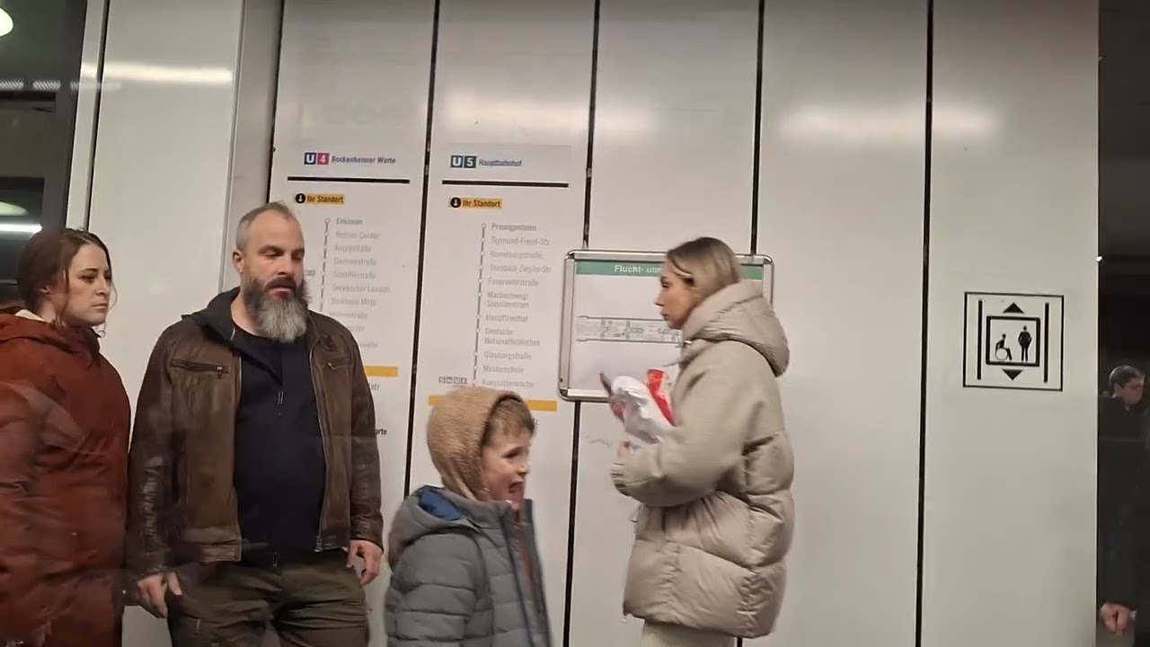 [Frankfurt U Bahn] U5 ride from Dom/Römer to Willy-brant-platz