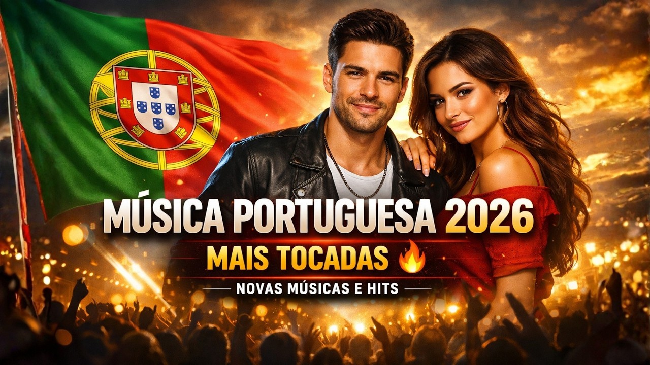 M&uacute;sica Portuguesa 2026 Mais Tocadas 🔥 Novas M&uacute;sicas e Hits