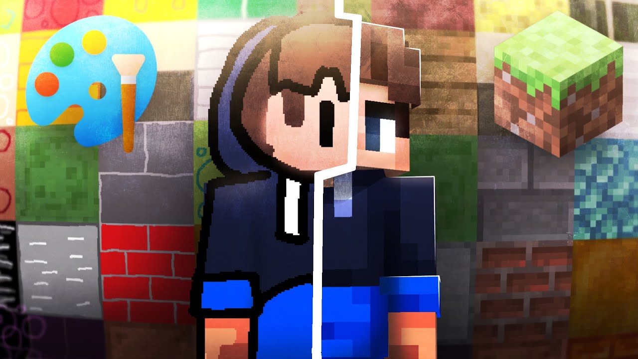 Using the most CURSED Minecraft Texture Pack for Skywars
