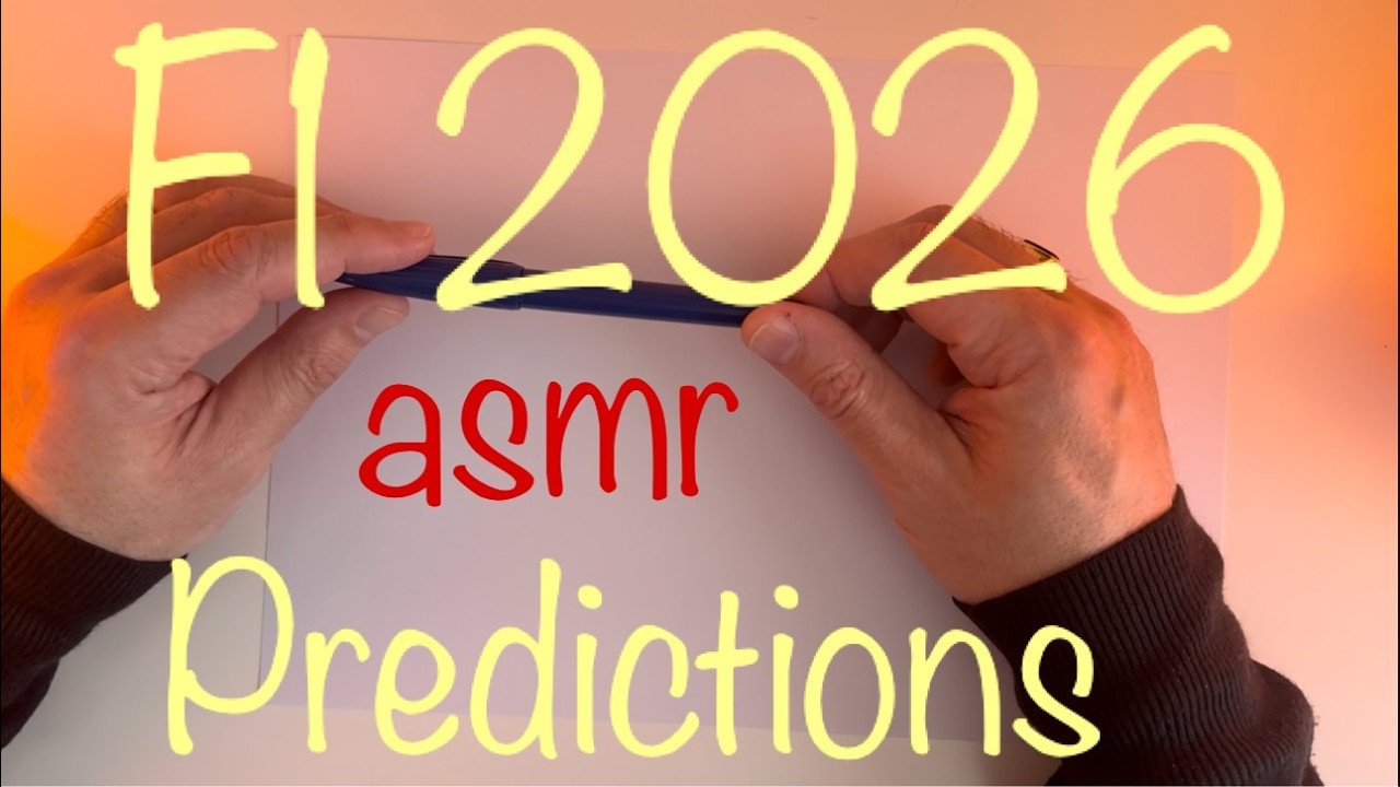 ASMR F1 2026 Predictions #f1 #f12026 to#asmr Video