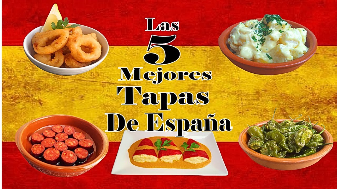 Las 5 Mejores Tapas de España | Receta Tradicional | Comida Española