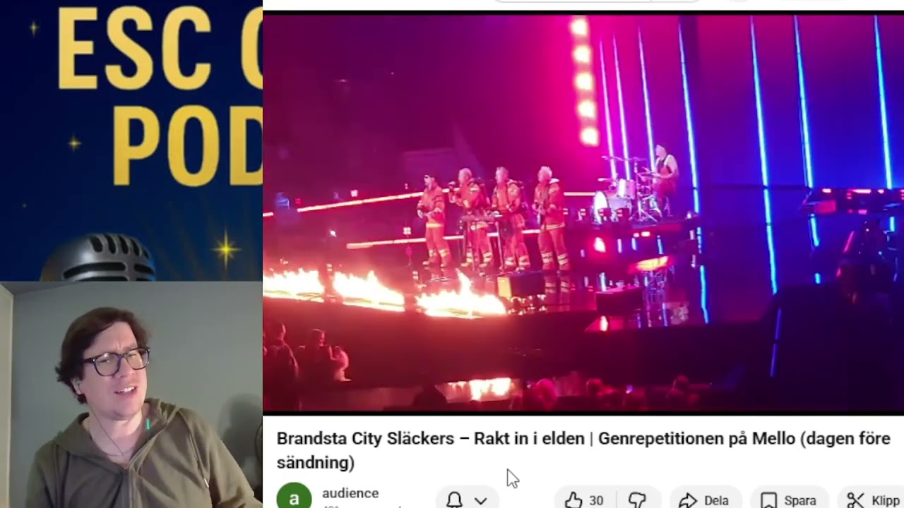 Городские огнетушители Brandsta – Прямо в огонь – Финалист Melodifestivalen 2026 (Швеция) – #euro...
