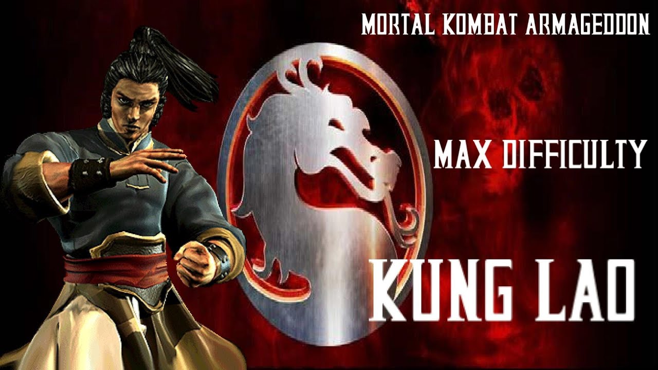 Mortal Kombat Armageddon — Кунг Лао — Максимальная сложность — Ни одного проигранного матча (комм...