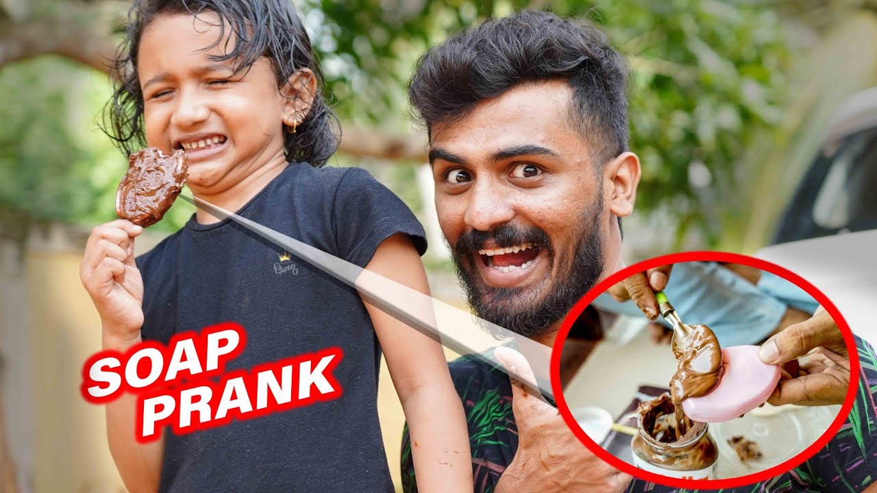 Soap Choco Bar PRANK on Zaiba 🥵