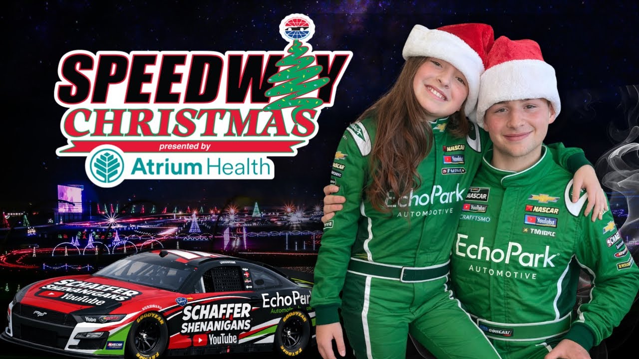 5 MILLION LIGHTS! 🎄 Speedway Christmas at Charlotte Motor Speedway