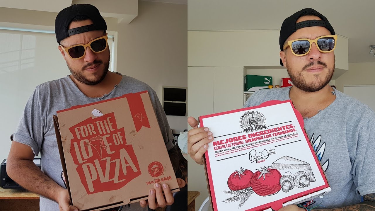 PIZZA HUT VS PAPA JOHNS | elcholomena