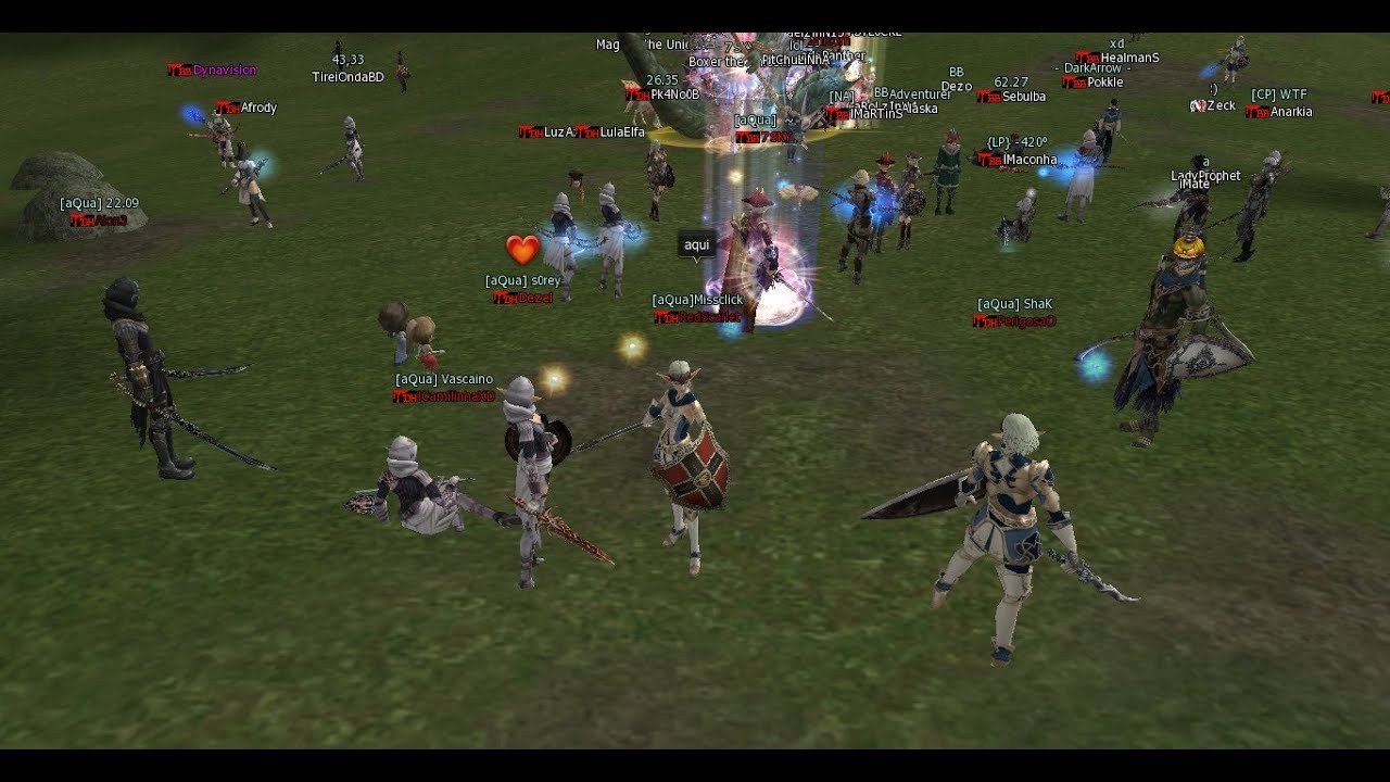 Lineage 2 Classic Club.com Elemental Master PvP RedScarlet