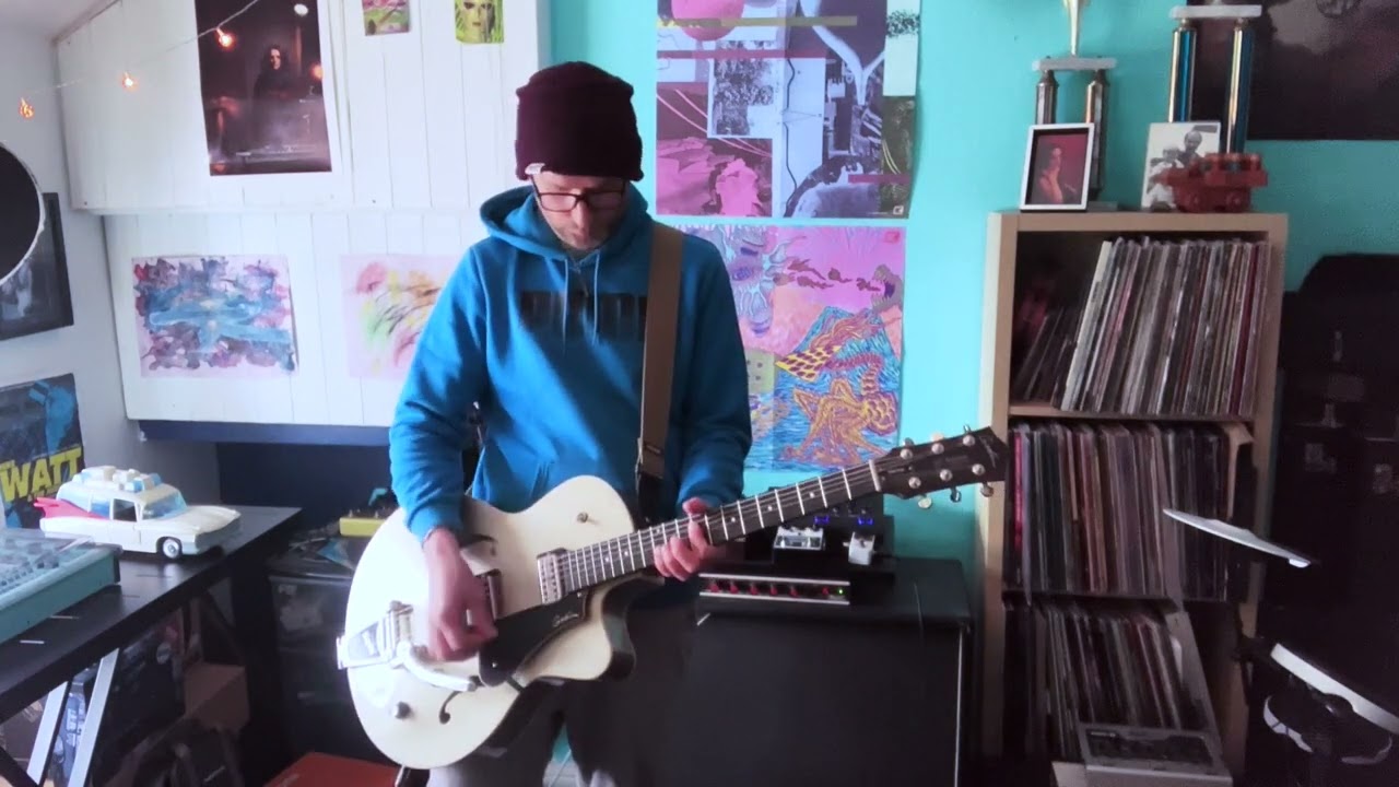 THE RAVEN KING - Killing Joke Guitar Cover - Paul Raven Tribute