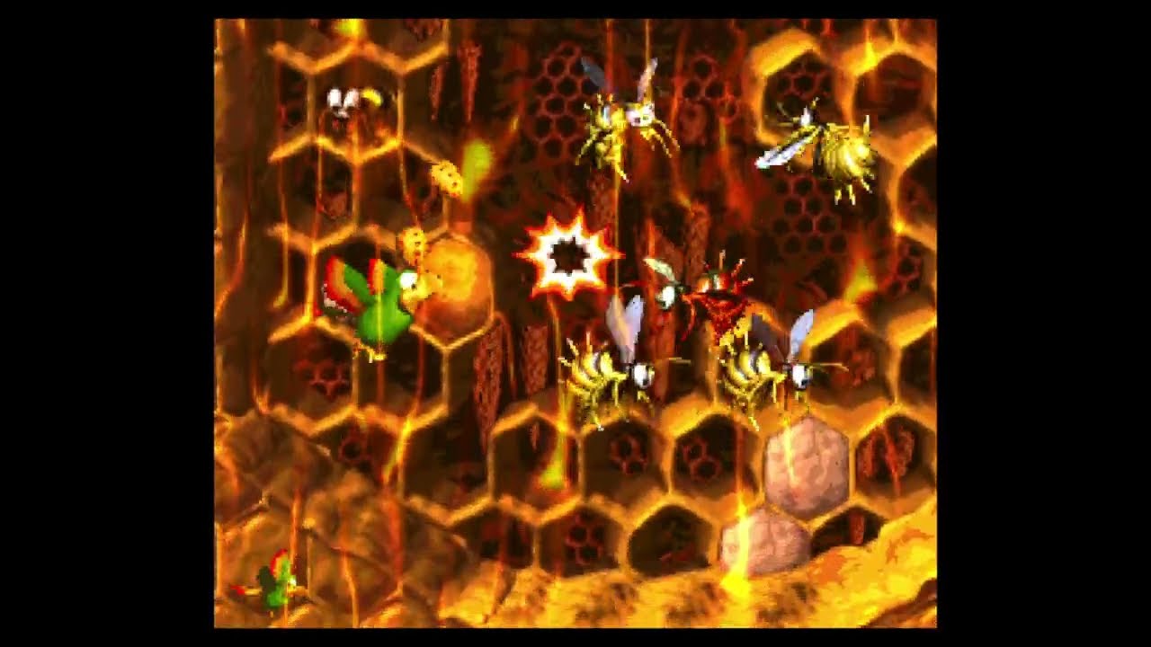 [SNES] Donkey Kong Country 2: Diddy's Kong Quest Walkthrough [26] - King Zing Sting 100%