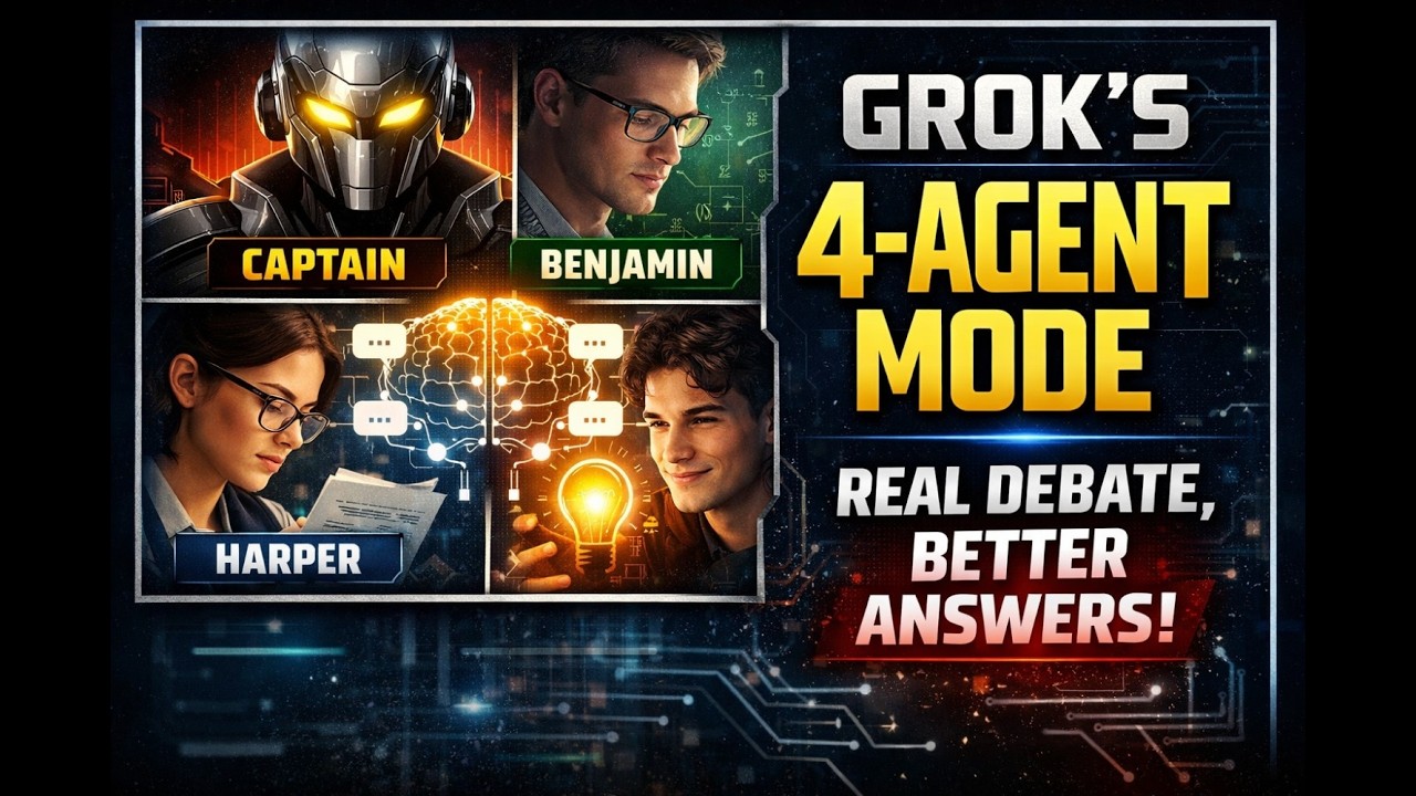 Grok s Four Agent Mode