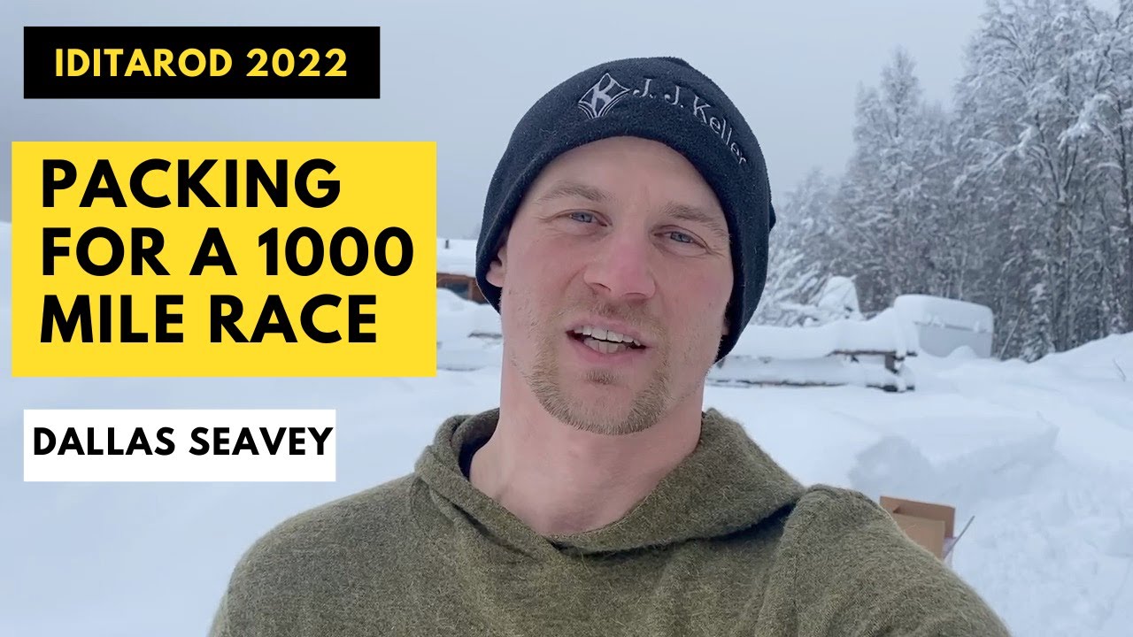 Packing Food for the Iditarod 2022