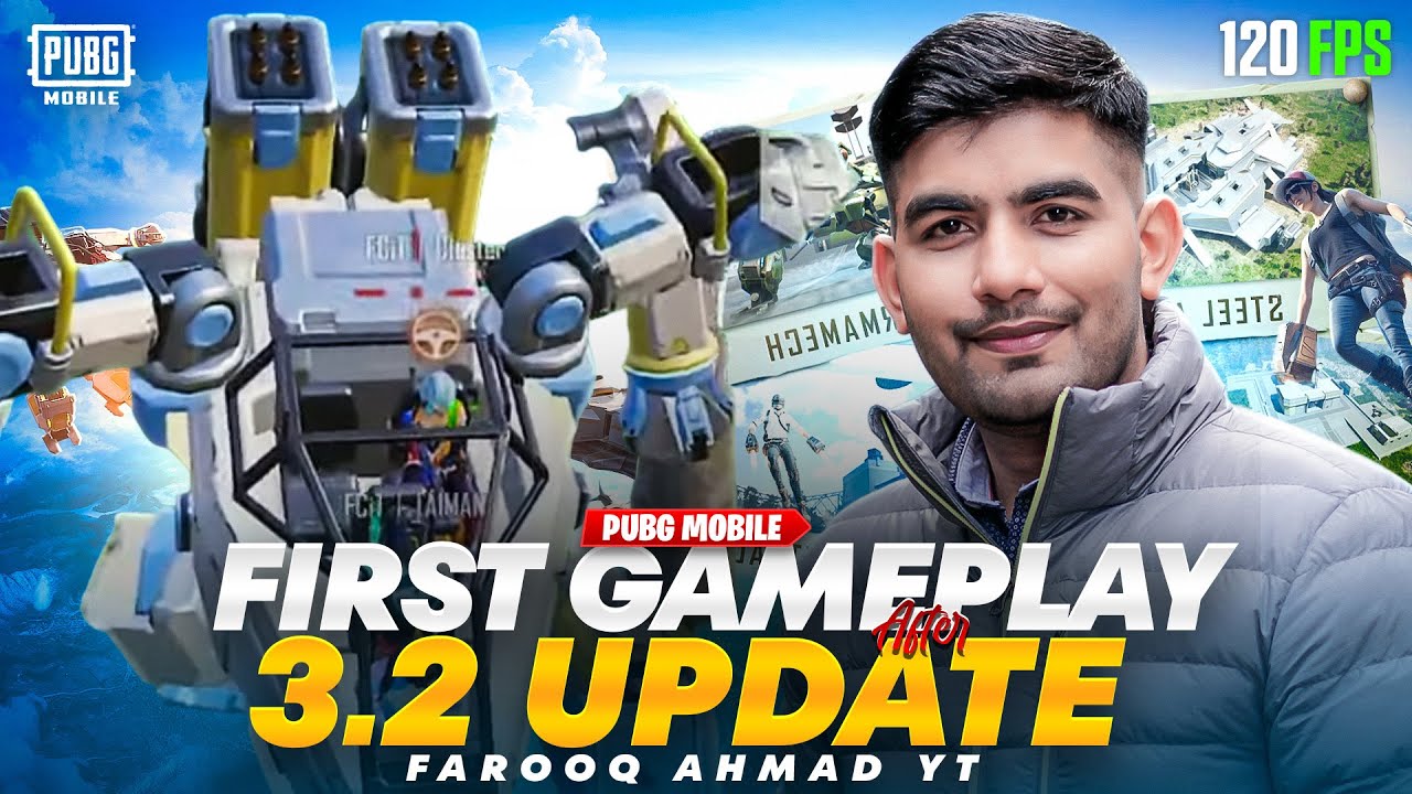 First Gameplay of PUBG MOBILE 3.2 Update | 🔥 PUBG MOBILE 🔥