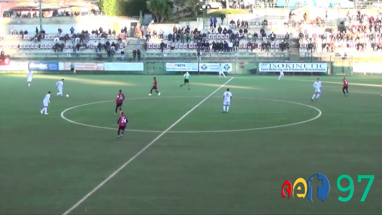 Serie D - Girone G Highlights Trastevere-Gelbison.Finisce 1-2, con una grande rimonta per i rossoblù