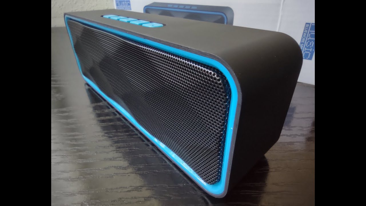 Altavoz Bluetooth Inalámbrico (Radio FM, USB, AUX, TF card)