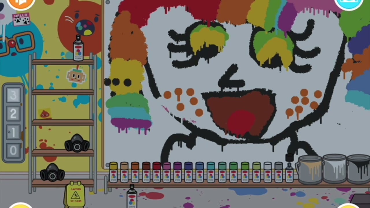 SPRAY PAINTING ON TOCA BOCA!! FOLLOW ME AROUND TOCA BOCA!! DESIGN WITH ME ON TOCA BOCA!! :)
