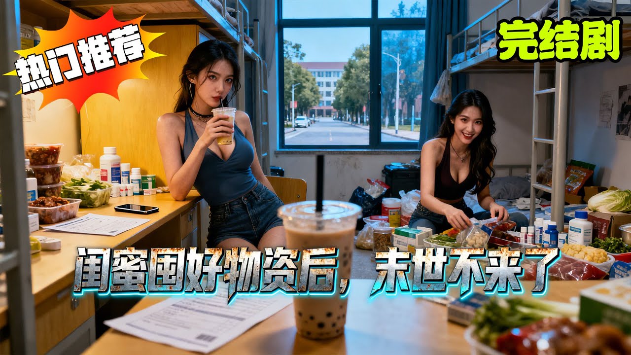 重生爽剧︱上一世被闺蜜推去丧尸区，这一世沈微明知末日不来，假意顺从静待乔安宁出丑【闺蜜囤好物资后，末世不来了】#短剧 #ai剧 #ai真人剧 #天天剧场 #重生 #末日 #大女主