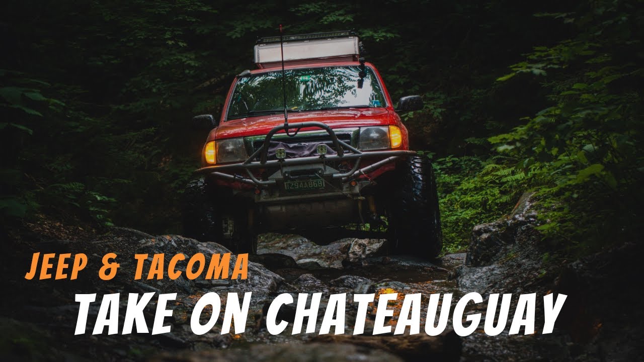 Jeep Rubicon & Tacoma on Chateauguay | Vermont Class 4s
