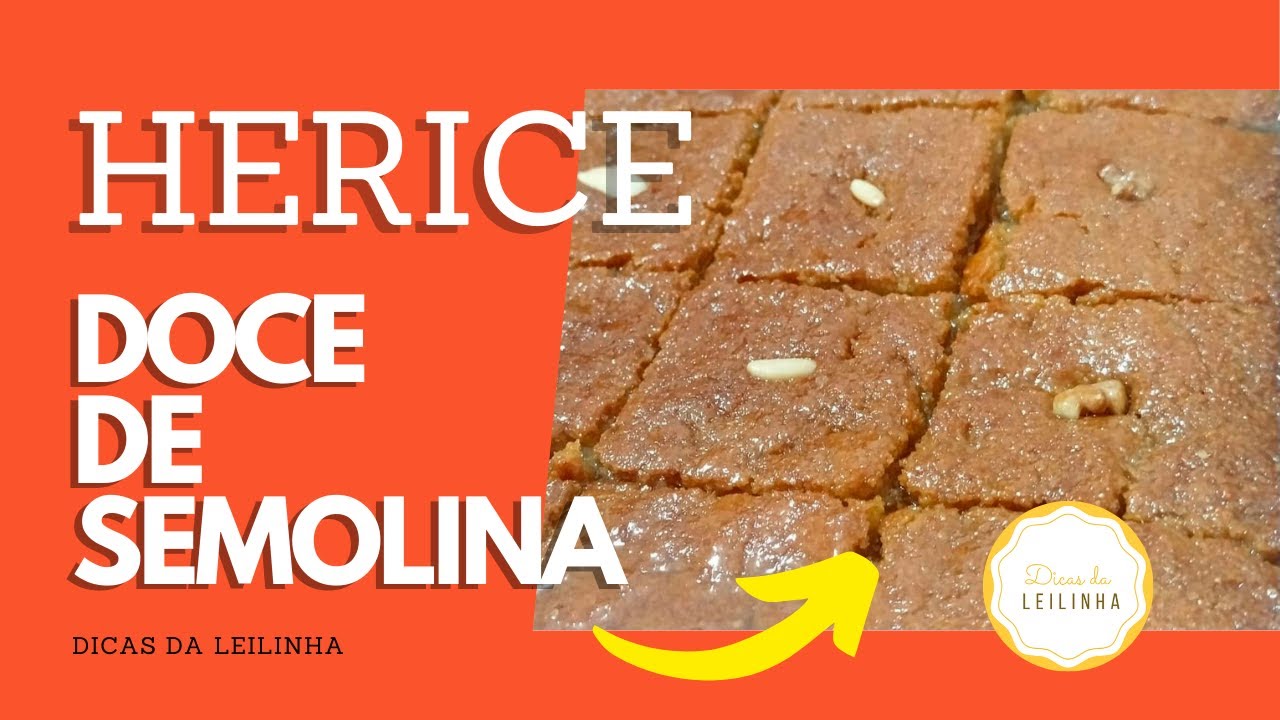 DOCE DE SEMOLINA | BASBOUSA RECIPE | LEBANESE NAMMOURA | NAMOURA | BASBOUSA | HRISI RECIPE