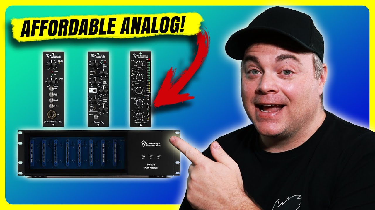 Fredenstein Bento 8: Making A Hardware Channel Strip