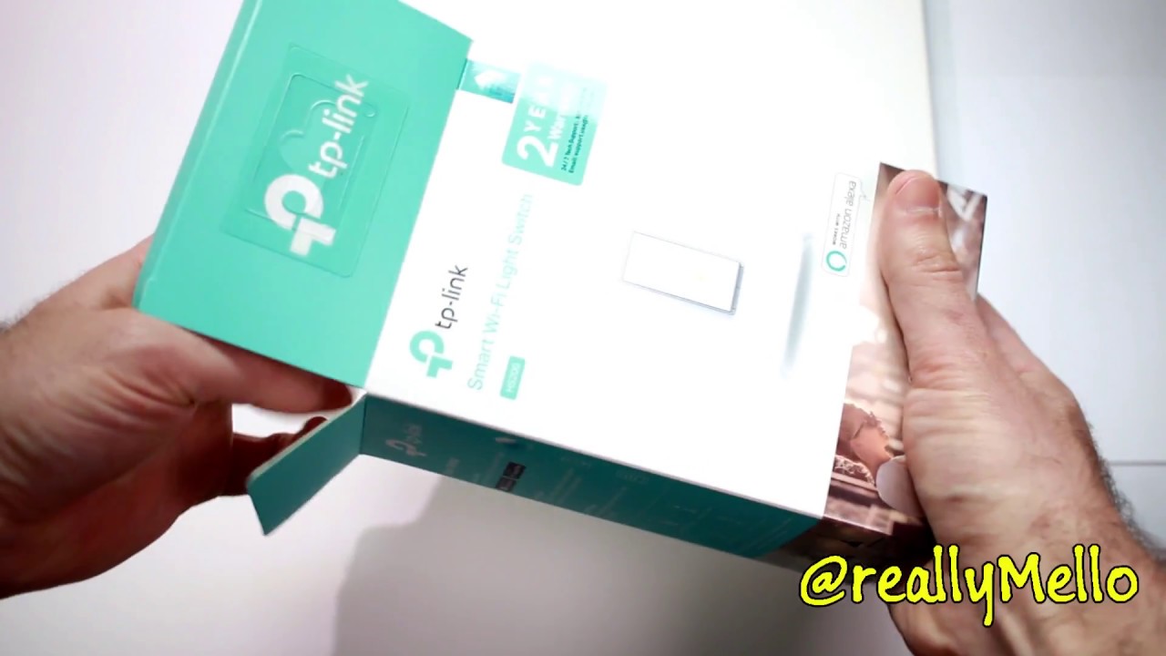 TP Link HS200 wifi smart switch installation with kasa